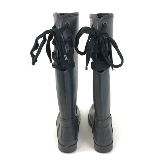 coach tristee rain boots size 9